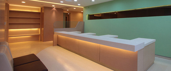 91免费看片网站防火板装修的厦门大学附属中山医院护士台